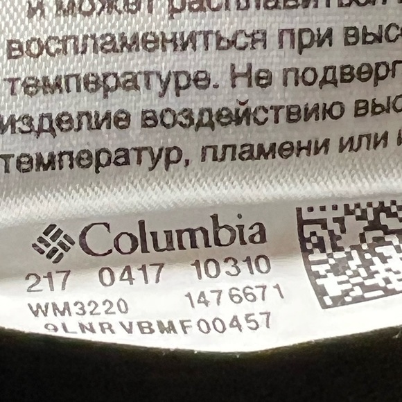 Columbia Black Fleece Jacket Size Large - Picture 6 of 8